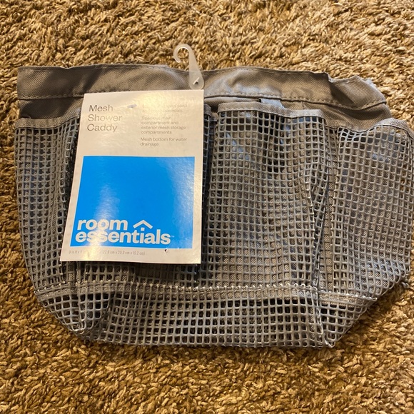 NEW room essentials shower caddy in gray - Picture 4 of 5